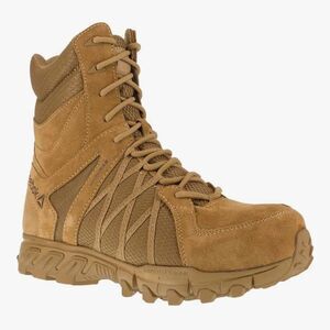 Reebok Men's Trailgrip Tactical Composite Toe Boots, Brown Size 14W NWT
